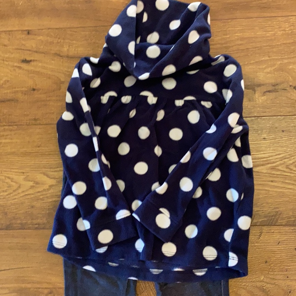 Girls fleece sweater top